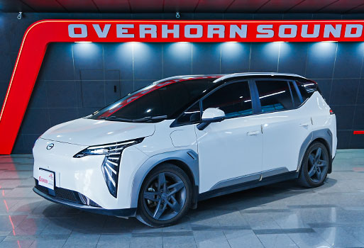 ผลงานติดตั้งเครื่องเสียงรถ AION Y